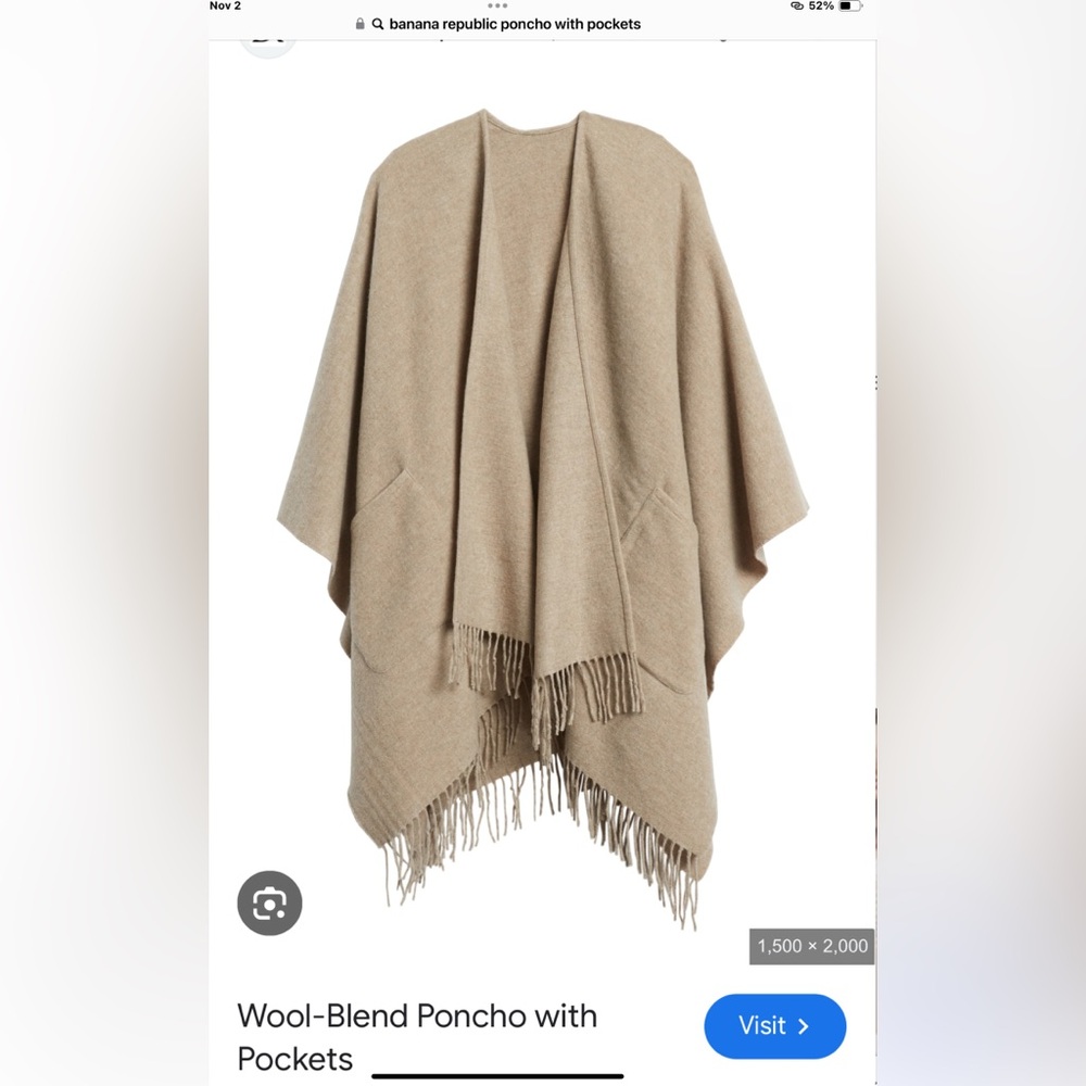 Soft oversized poncho with pockets🍁🍁🍁